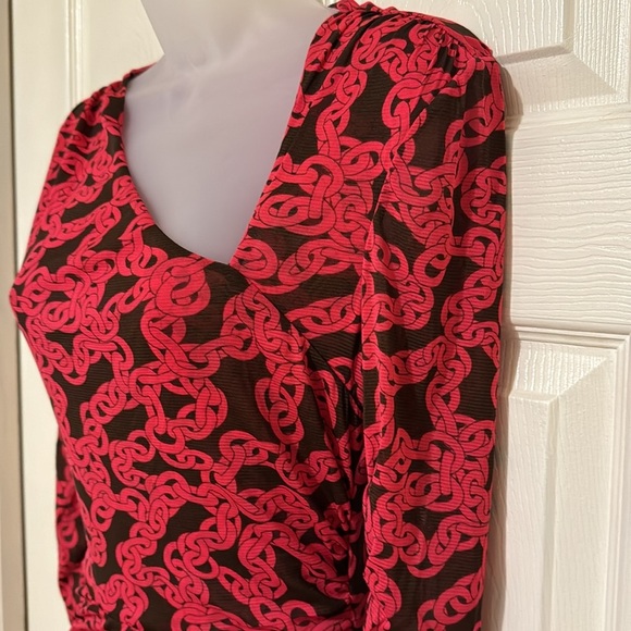 DIANE VON FURSTENBERG Edyna Midi Dress Size M - Picture 7 of 14